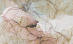 Opulence wall mural by Rebel Walls in Pink, flat swatch
