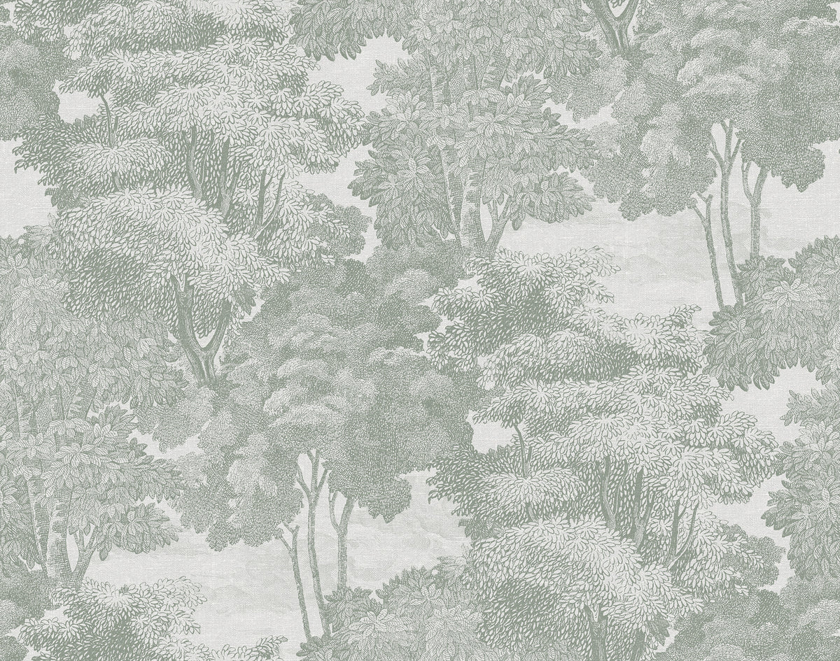 Saint Sebastian wallpaper by Rebel Walls in Green – Pistachio, flat swatch
