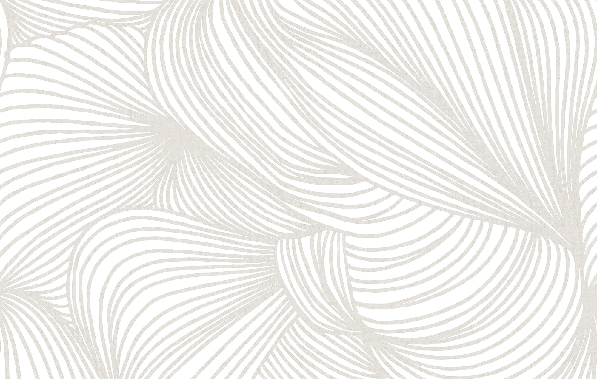 Opulence Lines wall mural by Rebel Walls in Cream, flat swatch