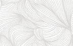 Opulence Lines wall mural by Rebel Walls in Light Grey, flat swatch