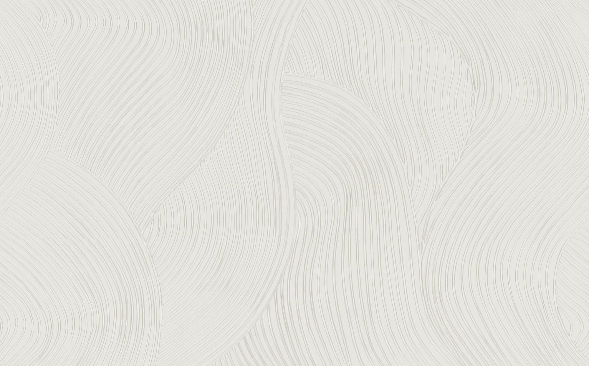 Clay Flow wall mural by Rebel Walls in Cream, flat swatch