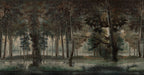 Lovers Forest - Green wallpaper swatch