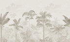 Jungle Horizon - Beige wallpaper swatch