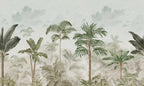 Jungle Horizon - Green – Vivid Tone wallpaper swatch