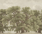 Vintage Oaks - Green – Fresh Tone wallpaper swatch