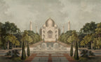 Palace Garden - Green wallpaper swatch