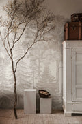 Scandinavian Bellewood - Beige wall mural by Rebel Walls, styled room
