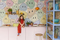 Happy Rebel wall mural by Rebel Walls in Multicolour – Colourful, styled room