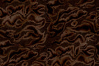 Guppy wall mural by Rebel Walls, flat panel of the deep chocolate brown watercolour swirl pattern
