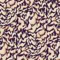 Discus Fish wall mural by Rebel Walls, flat panel of marbled watercolour swirls in cream on plum purple
