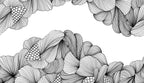 Opulence wall mural by Rebel Walls in White, flat swatch
