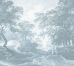 The Vintage Grove - Blue wallpaper swatch