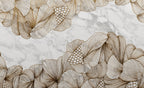 Opulence wall mural by Rebel Walls in Beige, flat swatch