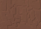 Abstract Wood wall mural by Rebel Walls in Brown – Rust, flat swatch