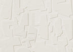 Abstract Wood wall mural by Rebel Walls in White, flat swatch