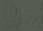 Abstract Wood wall mural by Rebel Walls in Green, flat swatch
