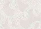 Stripes Repeatable wall mural by Rebel Walls in Cream, flat swatch