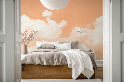 Fluffy Clouds Mural