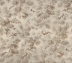 Humming Harmony wall mural by Rebel Walls in Beige, flat swatch