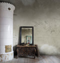 Wings Over Horizon wall mural by Rebel Walls in Beige, styled room