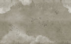Wings Over Horizon wall mural by Rebel Walls in Beige, flat swatch