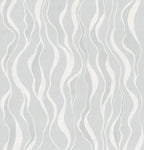 Gentle Lines wall mural by Rebel Walls in Light Blue, flat swatch