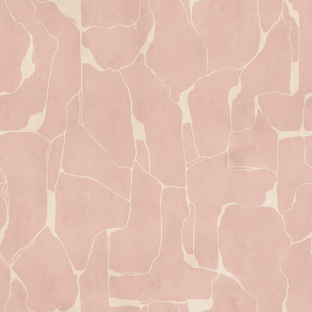 Linear Flow wall mural by Rebel Walls in Pink, flat swatch