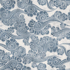 Kumo wall mural by Rebel Walls in Blue, flat swatch