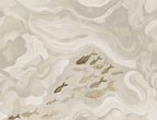 Silent Stream wall mural by Rebel Walls in Beige, flat swatch