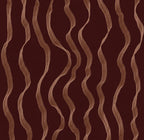 Ribbon Stripe wall mural by Rebel Walls in Red – Burgundy, flat swatch