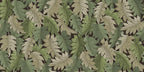 Swirling Fern wall mural by Rebel Walls in Green, flat swatch