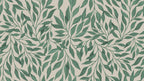 Willow wall mural by Rebel Walls in Green, flat swatch