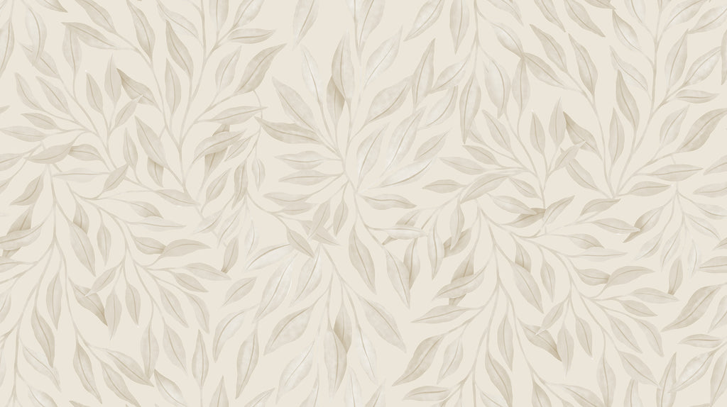 Willow wall mural by Rebel Walls in Beige, flat swatch