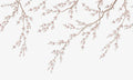 Spring Breeze wall mural by Rebel Walls in soft pink