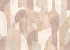 Modern Forms wall mural by Rebel Walls in Pink, flat swatch