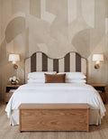 Modern Forms wall mural by Rebel Walls in Beige, styled room