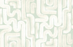 Drape Brush wall mural by Rebel Walls in Light Green, flat swatch