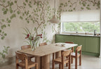 Forest of Dreams wall mural by Rebel Walls in Beige, styled room