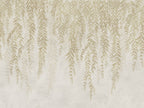 Whispers of Bamboo wall mural by Rebel Walls in Beige, flat swatch