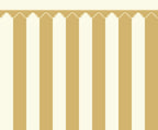 Stripe Chateau wall mural by Rebel Walls in Yellow, flat swatch
