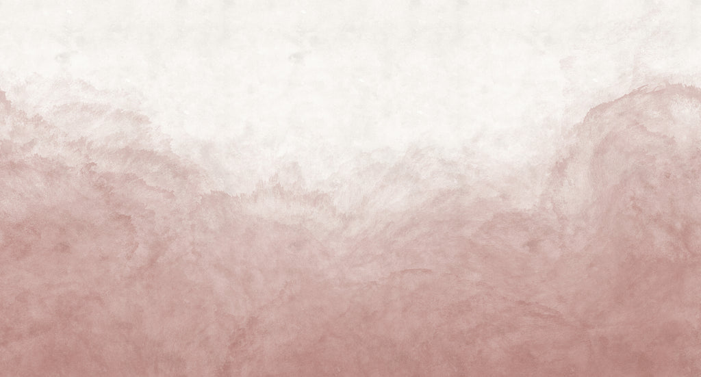 Abstract Watercolor wall mural by Rebel Walls in Pink, flat swatch