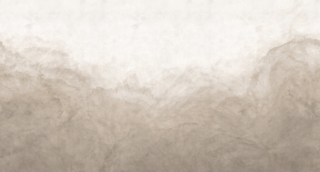 Abstract Watercolor wall mural by Rebel Walls in Beige, flat swatch