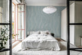 Ribbon Stripe wall mural by Rebel Walls in Blue – Light Blue, styled room