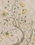 Big Poem wall mural by Rebel Walls in Beige, flat swatch