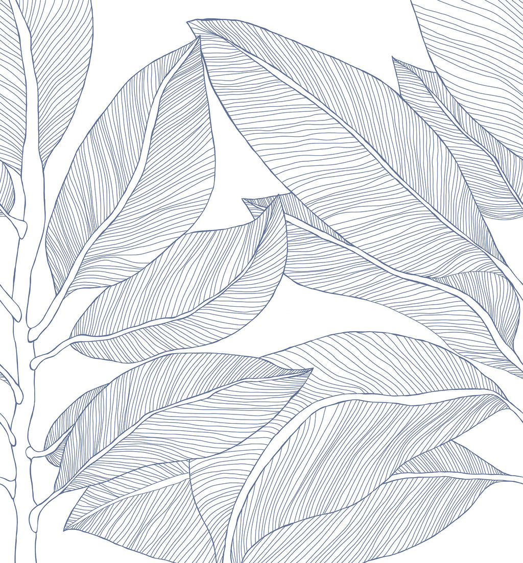 Ruby Lines wall mural by Rebel Walls in Light Blue, flat swatch