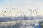 Sea View wall mural by Rebel Walls in Blue, flat swatch