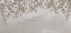 Serene Blossoms wall mural by Rebel Walls in Beige, flat swatch