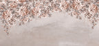 Serene Blossoms wall mural by Rebel Walls in Pink, flat swatch