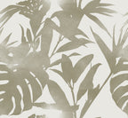 Shapes of Leaves wall mural by Rebel Walls in Beige, flat swatch