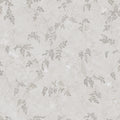 Irene wallpaper by Sandberg, tonal grey and taupe jasmine vines on pale plaster, flat swatch colourway